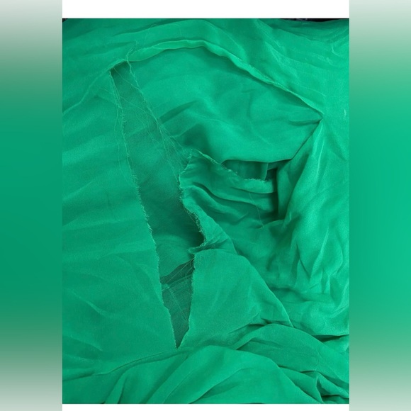 Leo Lin | Green Camilla Draped Gown - Picture 14 of 16